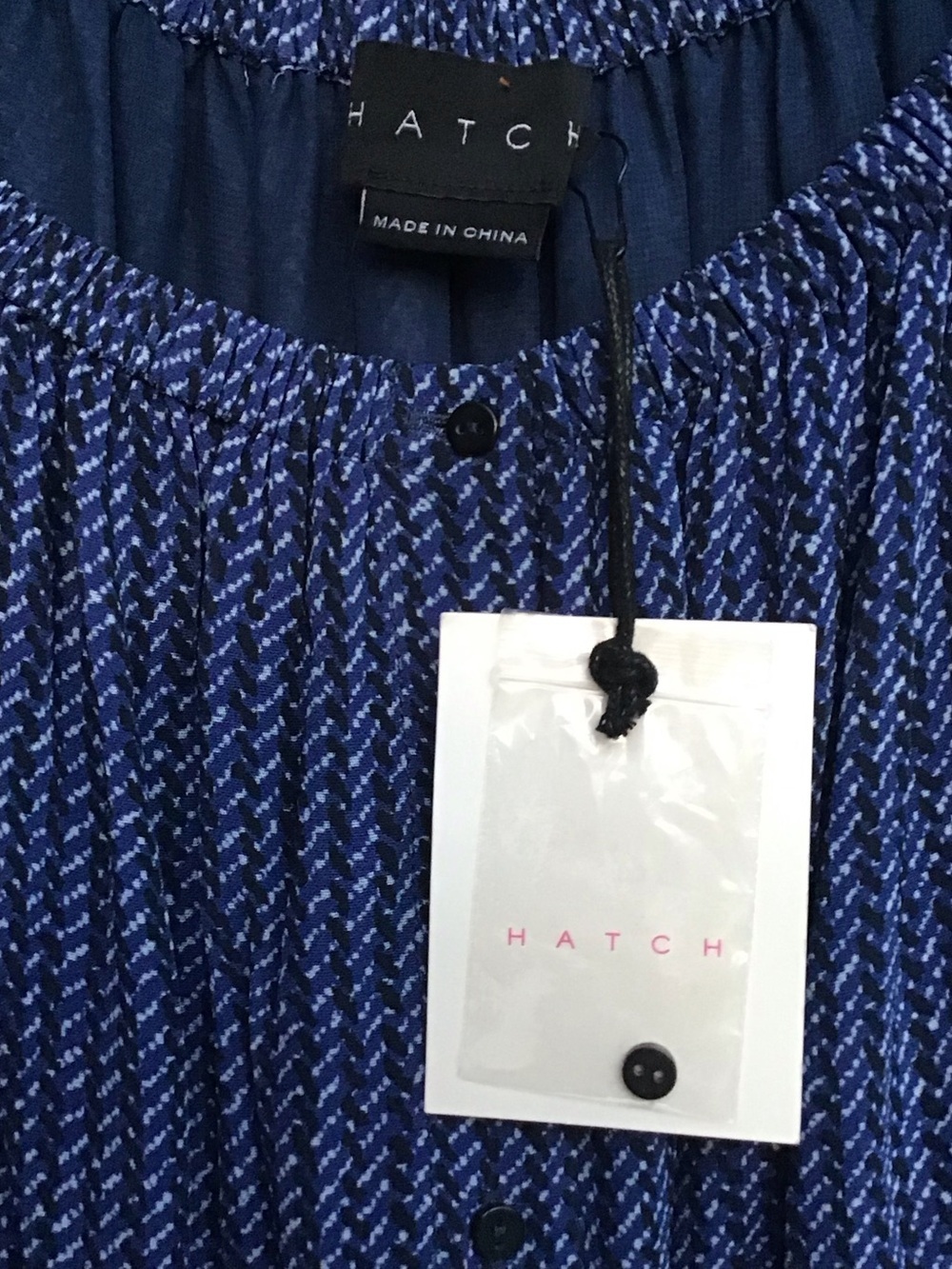 Hatch The Briar Dress in Indigo Dashdot NWT - Picture 13 of 16